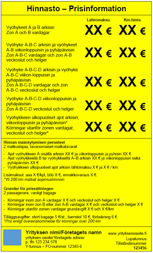 Trafin suositus 2018